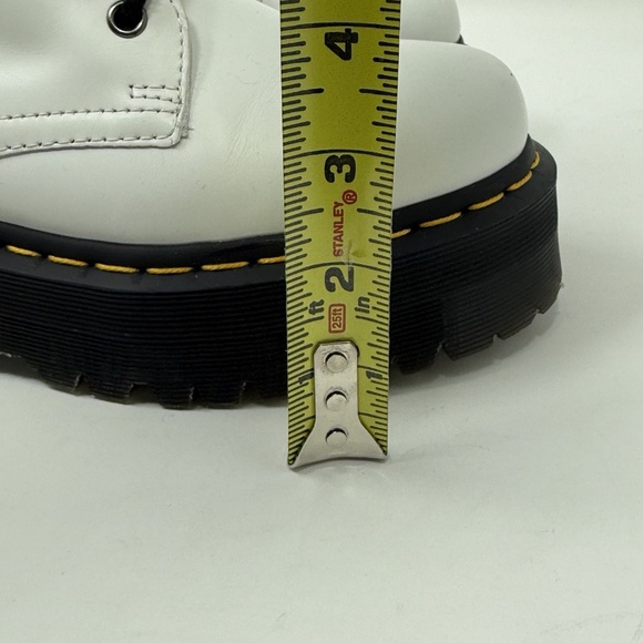 Dr. Martens White Jadon Platform Boots Women’s Size US 8 EU 39 - Picture 15 of 15